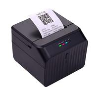 Stampante termica per ricevute desktop da 58 mm stampante per codici a barre cablata connessione USB BT supporto interno comando ESC/POS (colore: connessione USB BT) (connessione USB) (connessione USB