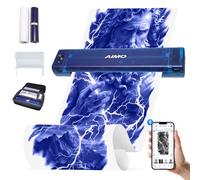 Stampante termica per tatuaggi, wireless, Bluetooth, per telefoni, iPad e PC, per tatuatori e principianti, include macchina di trasferimento, borsa, supporto e carta per stencil per tatuaggi, rotolo