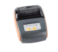 Stampante Termica Portatile Bluetooth, Stampante Scontrini 58mm Wireless per iOS e Android, Mini Stampante POS USB per Vendita al Dettaglio, Arancione