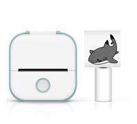 Stampante termica portatile dal design compatto, mini stampante per adesivi per le avventure creative dei bambini.