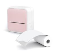 Stampante termica portatile, mini stampante con adesivi, compatibile con stampanti per appunti, diario,