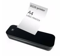 Stampante termica portatile Stampante Bluetooth wireless Supporta 8,5 X "11" Stampante senza inchiostro con 1 rotolo di carta termica compatibile con Android iOS e laptop per ufficio, casa, scuola