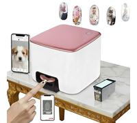 Stampante Unghie Intelligente Portatile - Manicure Personalizzata 10s Casa & Salone. Stampa Immagini AI Selfie, Loghi, Nail Art. Regalo Tech Innovativo Donne, Ragazze.