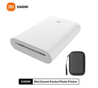 Stampante Xiaomi AR Mini tascabile portatile per foto da 300 dpi con condivisione fai-da-te Stampante fotografica da 500 mAh Stampante tascabile Funziona con l'APP Mihome