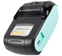 Stampanti portatili per ricevute, stampante termica wireless compatibile con Android iOS Windows, mini stampante termica portatile con batteria da 1500 mAh, ESC/POS 203DPI per piccole imprese, 10,9 x
