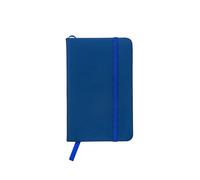 Stampasi Set da 1, 5, 10, 15 pezzi Taccuino A6 Tascabile con Elastico in Similpelle - Mini Quaderno Appunti Pagine Bianche Puntinate (Dotted) - Disponibile in 8 colori (1, Blu)