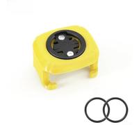 Stampata in 3D per brompton Cycle Computer Holder Burr-Free stampa 3D | Fissaggio stabile tramite dadi auto e cinghie elastiche doppie, per zero vibrazioni durante le corse difficili