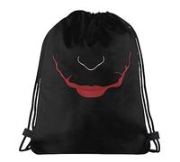 Stampate Shopping Zaini Joker Smile Sackpack Lavabile in Lavatrice Sacca da Ginnast per Viaggi, Compleanno, Natale