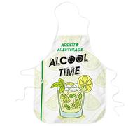 STAMPATEK Grembiule Cucina Bar Barista Divertente Addetto al Beverage Alcool Time Idea Regalo Grembiuli