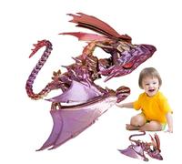 stampato - drago in movimento, stampato | drago alato, Mystery Dragon Fidget Toy - Drago alato articolato