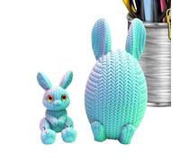 Stampato In 3D,Decorazione Pasquale Per Scrivania | Giocattoli Decorativi da Scrivania - per Bambini Adulti Collezionisti Amanti del Fai da Te Libreria Scaffale Vetrina Camera Soggiorno Ufficio