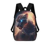 Stampato in 3D Electric Leopard Mystic Power Unleashed Zaini Scolastici Per Bambini Alla Moda Zaini Casual Da Viaggio Per Bambini Zaini Da Giorno Di Grande Capacità Per Ragazzi E Ragazze 17inch