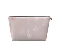 Stampato in oro rosa, Borsa da toilette Borsa per trucco Borsa per cosmetici Borsa da toilette da viaggio portatile