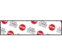 Stampato Nastro " Stop Se Sigillare È Rotto " 2 " Lar X 914m - Custodia Di 6