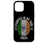 Stampato nel design della bandiera dell'India My Soul Indian Pride Custodia per iPhone 12 mini