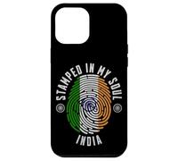 Stampato nel design della bandiera dell'India My Soul Indian Pride Custodia per iPhone 12 Pro Max