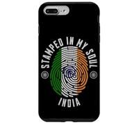 Stampato nel design della bandiera dell'India My Soul Indian Pride Custodia per iPhone 7 Plus/8 Plus