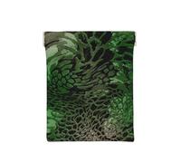 Stampato serpente verde, Spremere il portafoglio superiore da donna Borsa portaoggetti Piccola portamonete Portamonete