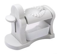 Stampatrice automatica per gnocchi Empanadas Ravioli in plastica ABS, 18 x 11 x 19,5 cm, bianco, utensile da cucina per feste in famiglia