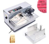 Stampatrice portatile dell'etichetta del codificatore della data del rotolo dell'inchiostro caldo per la data di scadenza sulle superfici di plastica/solide con il contatore e il controllo