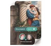 Stampe Artistiche 21x29,7 cm | Formato A4 | Un amore d'epoca