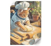 Stampe Artistiche 29,7x42 cm | Formato A3 | Chef Cat