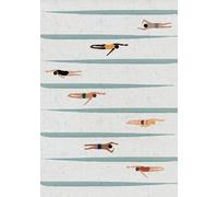 Stampe Artistiche Da Parete Con Atmosfera Estiva In Piscina, Spiaggia, Oceano, Barca, Poster Nordico, Dipinti Su Tela, Immagini, Decorazioni Per Il Soggiorno, Formato A3 50X70Cm Senza Telaio