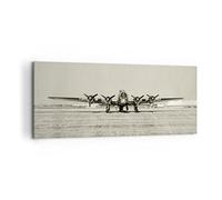 Stampe da Parete Moderne 100x40 cm Quadro su Tela Aerei Vintage - 4184
