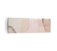 Stampe da Parete Moderne 160x50 cm Quadro su Tela Astratto Pastello - 4618