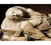 Stampe D'arte Della Parete Quadro su Tela Pittura classica il Cristo velato di Giuseppe Sanmartino per l'arredamento dell'ufficio 60x90cm