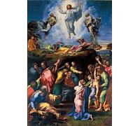 Stampe D'arte Della Parete Quadro su Tela Pittura classica la Trasfigurazione di Raffaello per l'arredamento dell'ufficio 60x90cm