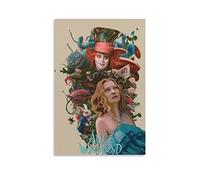 Stampe Quadri 50 * 70cm Senza Cornice Alice nel paese delle meraviglie Poster del film e arte della parete Arredamento moderno della camera da letto della famiglia