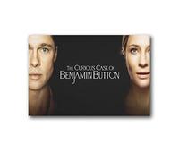 Stampe Quadri 50 * 70cm Senza Cornice Il curioso caso di Benjamin Button Film Romance Film Poster e Wall Art Arredamento moderno della camera da letto di famiglia