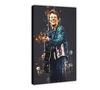 Stampe Quadri 50 * 70cm Senza Cornice Jon Bon Jovi Chitarra Rock Singer Sport Picture Print Modern Family Camera da letto Decor Poster
