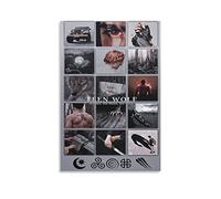 Stampe Quadri 50 * 70cm Senza Cornice Teen Wolf Style Poster Soggiorno Camera da letto Pittura Opera d'arte