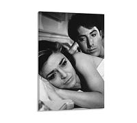 Stampe Quadri Commedia romantica classica Film Il poster d'arte laureato e l'arte della parete Stampa fotografica Arredamento moderno della camera familiare 60 * 90cm Senza Cornice