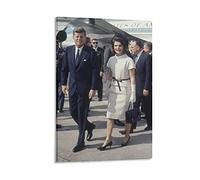 Stampe Quadri Kennedy e Jackie 963ts Tela decorativa Wall Art Soggiorno Poster Camera da letto 50 * 70cm Senza Cornice