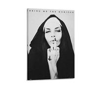 Stampe Quadri Poster Sur Toile Bring Me The Horizon Avec 3 Groupes de Musique Stampa su tela Pittura Arte della parete per il soggiorno Home Decor Boy Gift 60 * 80cm Senza Cornice