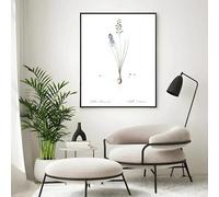 Stampe su tela, dipinti, piante, fiori selvatici, poster nordici, soggiorno, bar, corridoio, arte murale, camera da letto, decorazione d'interni per la casa, 60x80 cm, senza cornice
