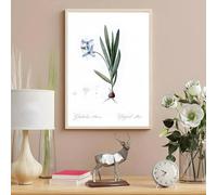 Stampe su tela, dipinti, piante, fiori selvatici, poster nordici, soggiorno, bar, corridoio, arte murale, camera da letto, decorazione d'interni per la casa, 60x80 cm, senza cornice