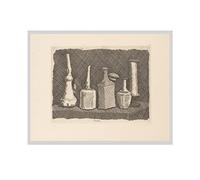 Stampe su tela Immagini Artista Giorgio Morandi Schizzi Poster Wall Art Immagine modulare per camera da letto Soggiorno Decorazione 40x52cm senza cornice