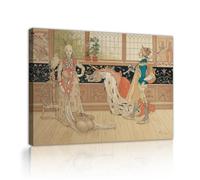 Stampe su tela in stile rinascimentale Decorazione della parete Carl Larsson San Giorgio Tela di canapa Arte della parete per soggiorno Ufficio Illustrazione unica Home Decor 38x50cm Innerframe