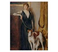 Stampe su tela per pareti Ritratti Di Donne Rinascimentali, Poster Retrò Vittoriano, Senza Cornice, Dipinti Su Tela, Quadri Da Parete, Decorazioni Per La Casa(O,40x60cm)