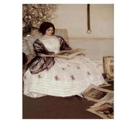 Stampe su tela per pareti Ritratti Di Donne Rinascimentali, Poster Retrò Vittoriano, Senza Cornice, Dipinti Su Tela, Quadri Da Parete, Decorazioni Per La Casa(G,30x40cm)