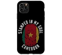 Stamped in My Soul Bandiera Camerun Design Camerunese Pride Custodia per iPhone 11 Pro Max
