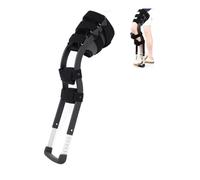 Stampella A Mani Libere, Deambulatore Orientabile For Ginocchio, Stampella Telescopica For Ginocchio Su Una Gamba, Supporto For Camminare For Fratture Della Caviglia, Distorsioni, Polpaccio