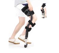 Stampella A Mani Libere, Stampelle Regolabili, Ausili For La Deambulazione, Stampelle For Ginocchio Senza Dolore, Supporto For La Mobilità Delle Gambe For Lesioni E Fratture Alla Caviglia