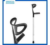 Stampella ascellare leggera in alluminio - stampelle ortopediche canadesi