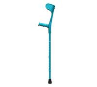 Stampella per avambraccio per adulti in alluminio, bastone da passeggio regolabile pieghevole, manici ergonomici/punte in gomma antiscivolo, per altezza 150-196 cm, rosa/blu/nero