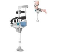 Stampella Per Ginocchio Per Adulti Monogamba Telescopica Walker Monogamba Alternativa A Stampelle E Scooter Per Ginocchia Altezza Regolabile Monogamba Antidolore Ginocchio Stampella(Left leg)